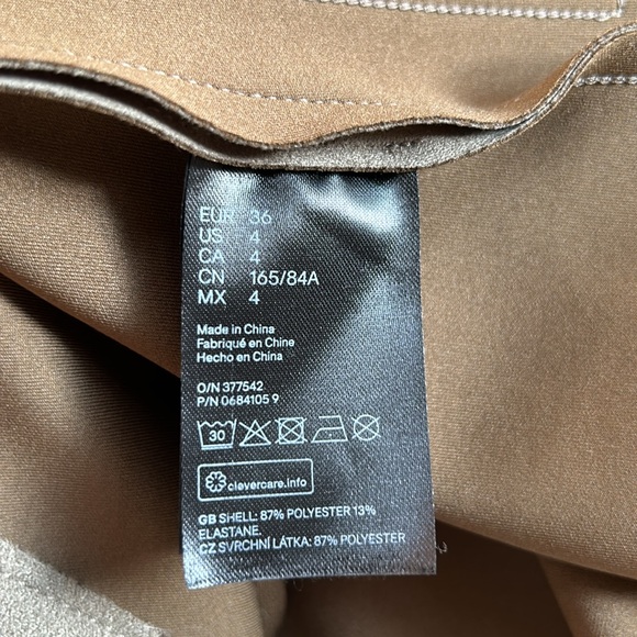 NWT H&M Faux Suede Open Jacket - Picture 9 of 11